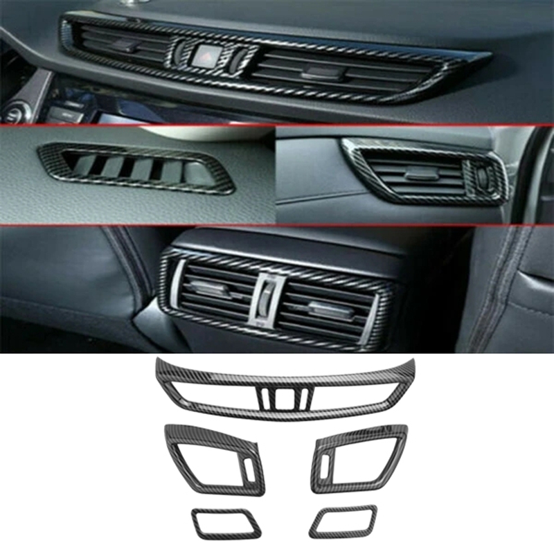 Interior Detailing Kit - Penutup Trim ventilasi udara konsol mobil,