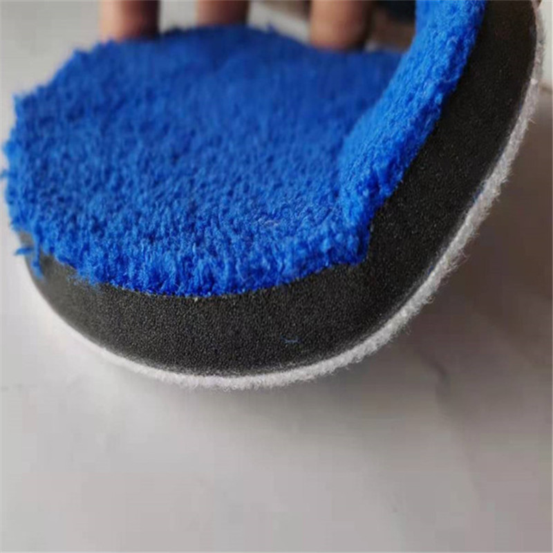 Polish Pad Set Buffer - Set Bantalan Pembersih Mikrofiber 2/3/4/5/6/7 Inci,