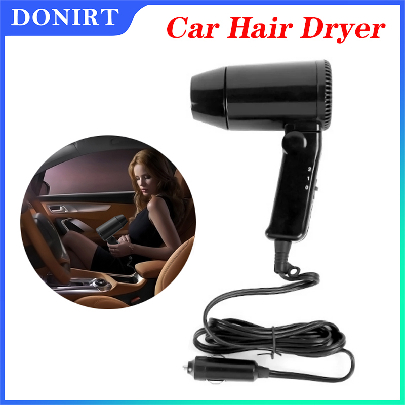 Dryer Car Blower - Pengering Rambut Mobil Portabel 12V Peniup