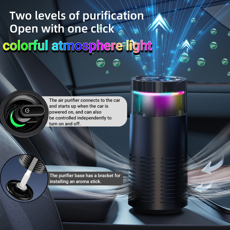 Odor Eliminator Car - Pembersih Udara Mini dengan Tongkat Aromaterapi
