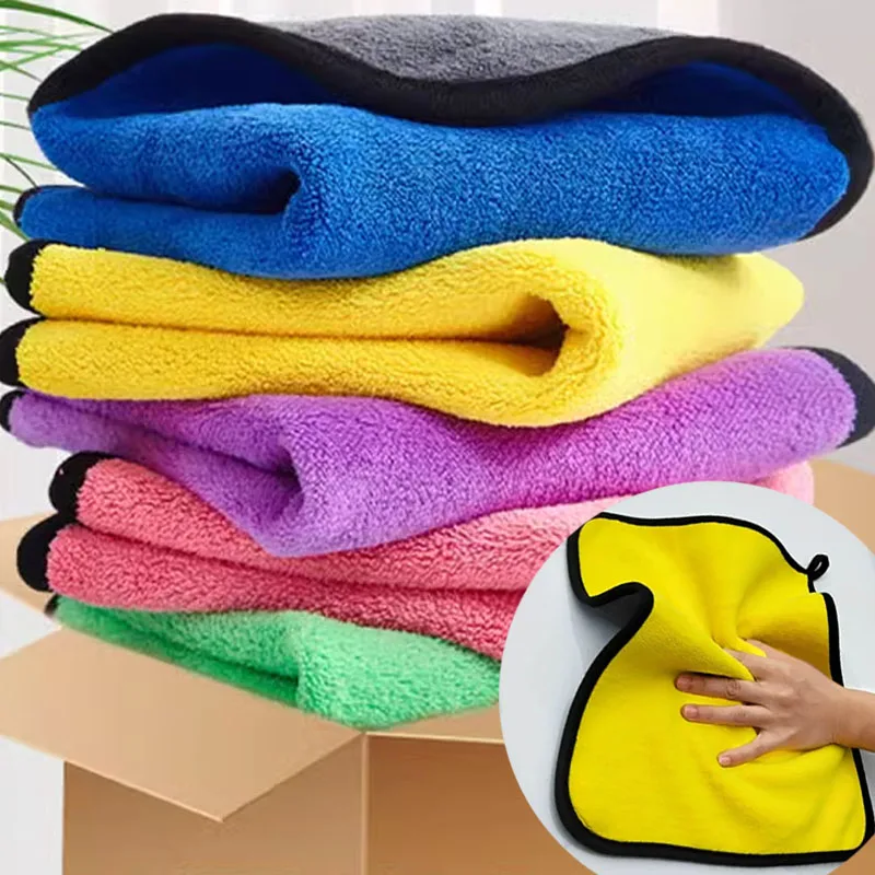 Microfiber Towel Detailing - Handuk pembersih mobil serat mikro, 1/5