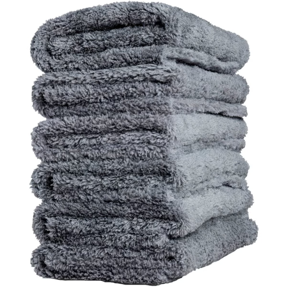 Microfiber Towel Detailing - 1/2/3/6pcs 16inch X 16inch 400GSM Lap