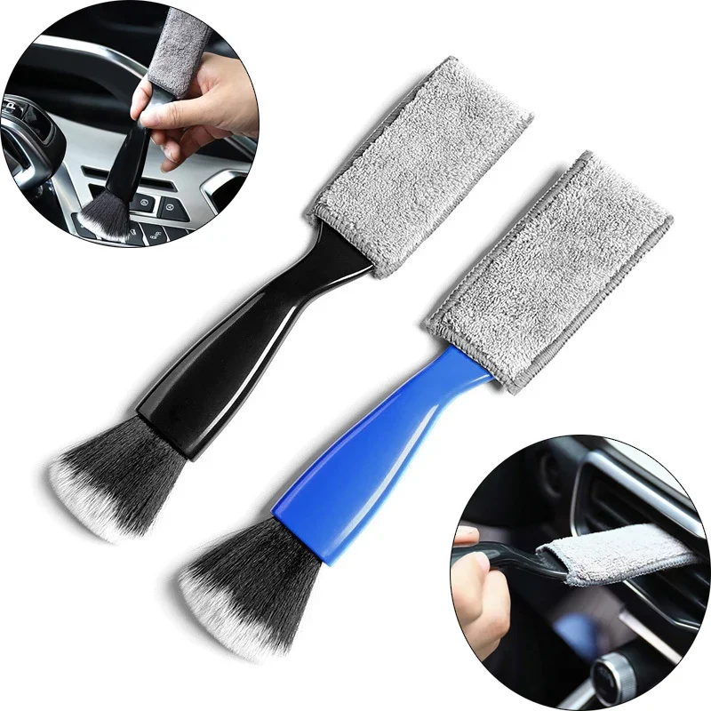 Car Cleaning Brush - Dua sisi pendingin udara Mobil Outlet