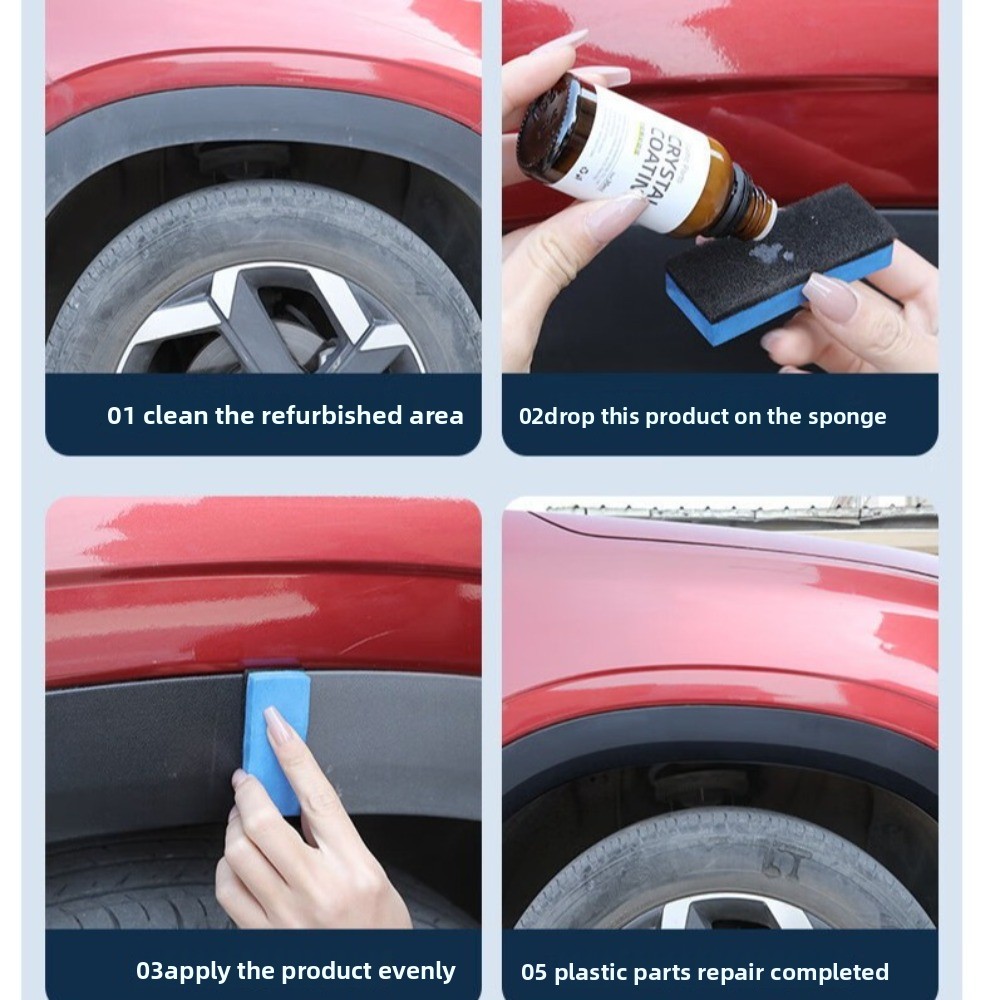 Trim Restorer Plastic - Pelapis Kristal Tahan Lama Baru, Pelapis