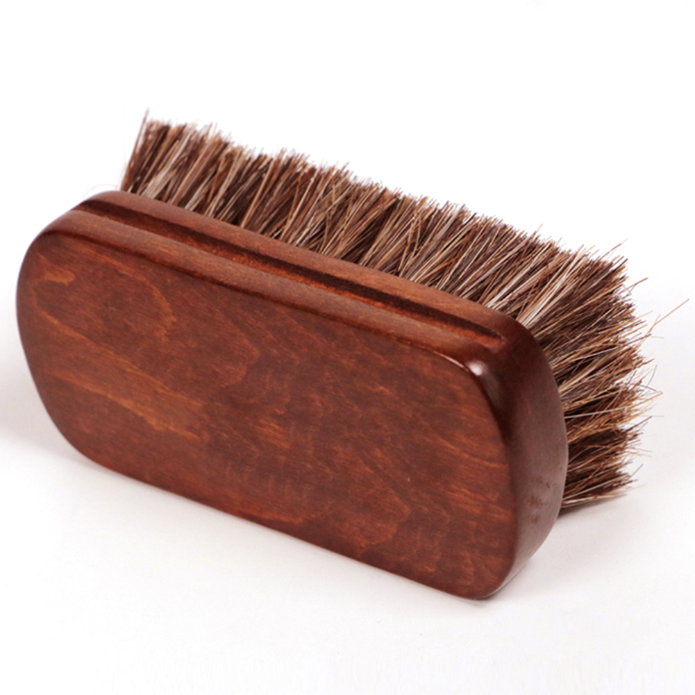 Car Cleaning Brush - Sikat Pembersih Tekstil Kulit Bulu Kuda