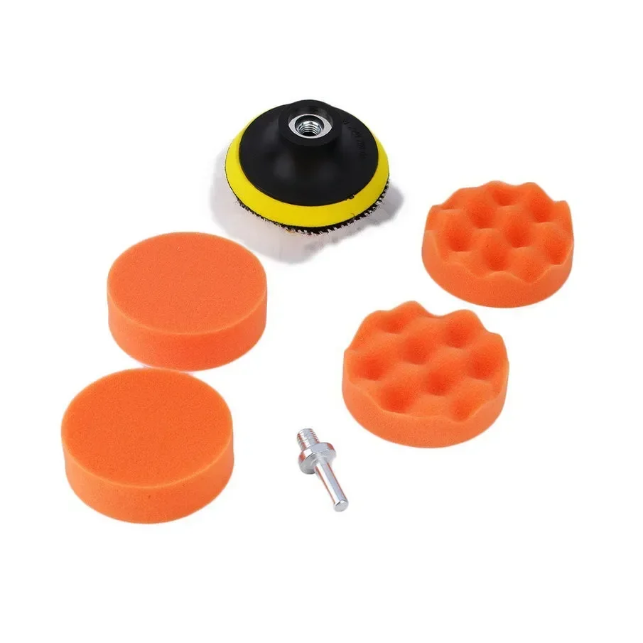 Polish Pad Set Buffer - 1 Set / 7Pcs Set Spons
