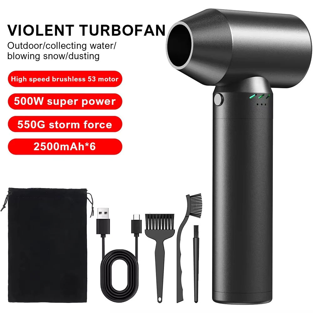 Dryer Car Blower - Kipas Turbo Jet Berkecepatan Tinggi 80000RPM
