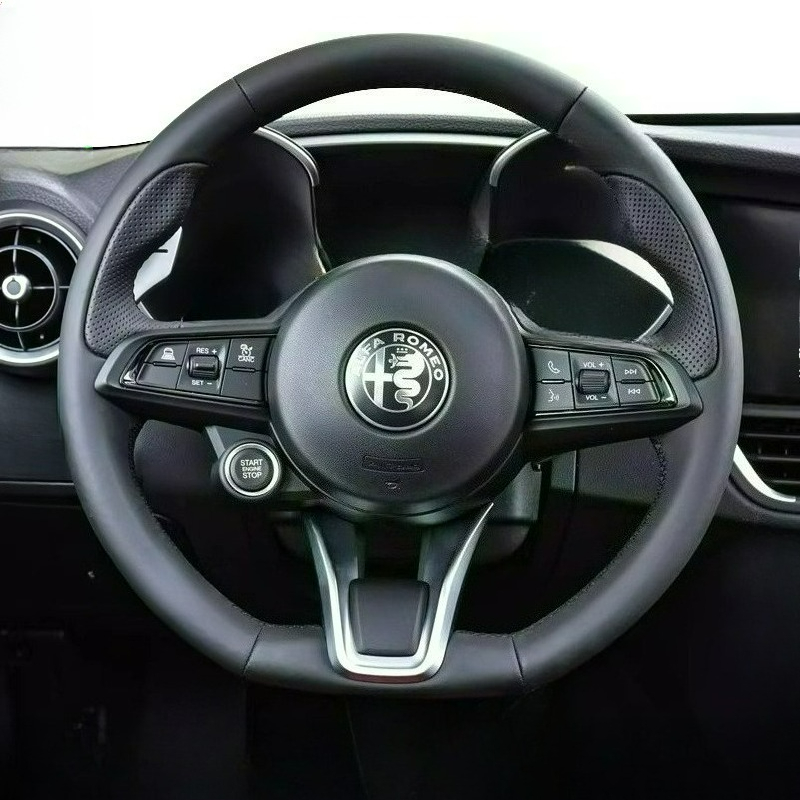 Leather Cleaner Interior - Sarung Setir Mobil Kulit Hitam Anti-Selip