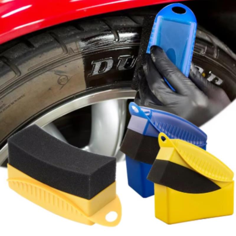 Car Cleaning Brush - Spons Pemoles Roda Mobil, Sikat Waxing,