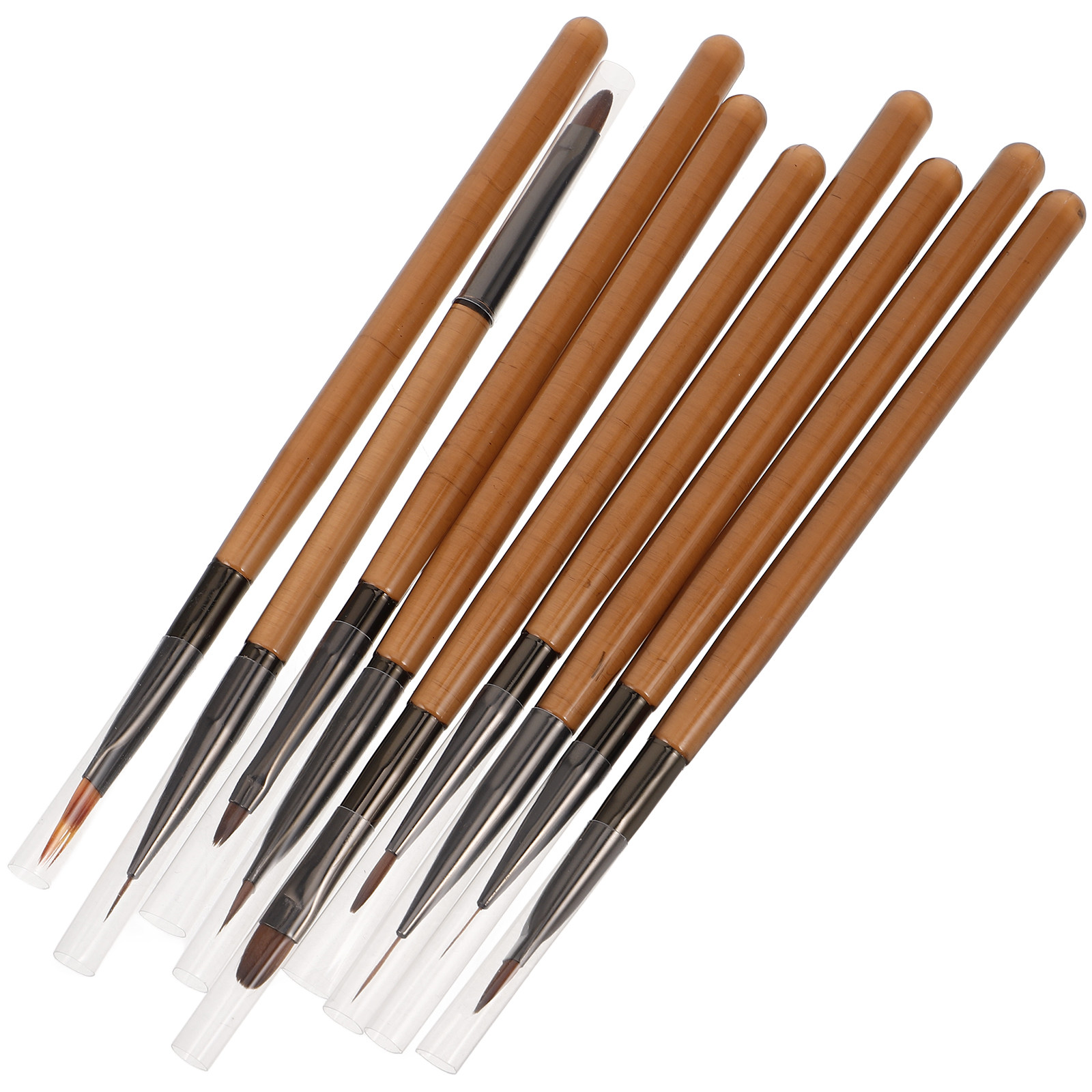 Detailing Brush Set - 1Set Set Kuas Seni Kuku Multifungsi