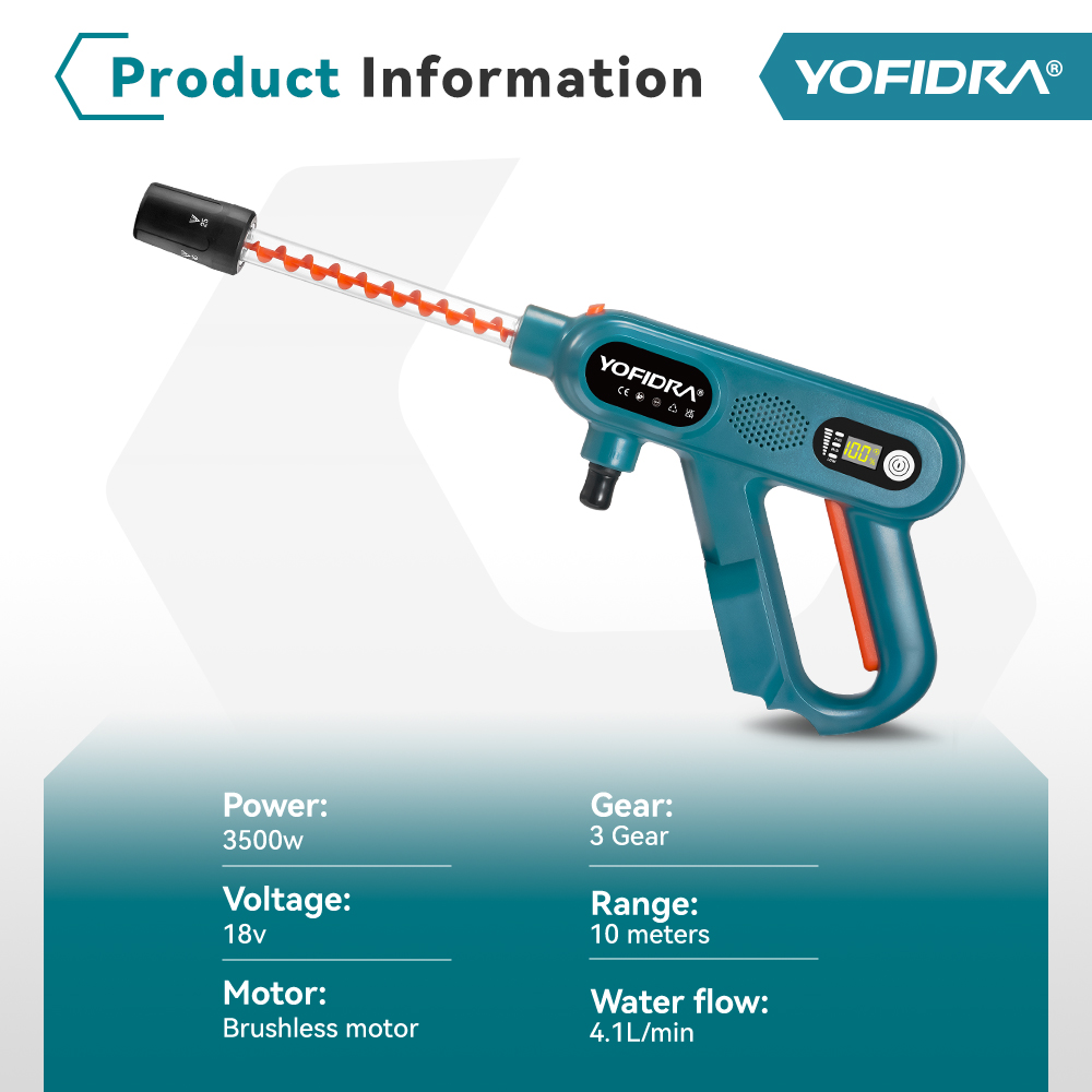 YOFIDRA 3500W Pistol Semprot A - Car Shampoo Ph ulasan dan harga