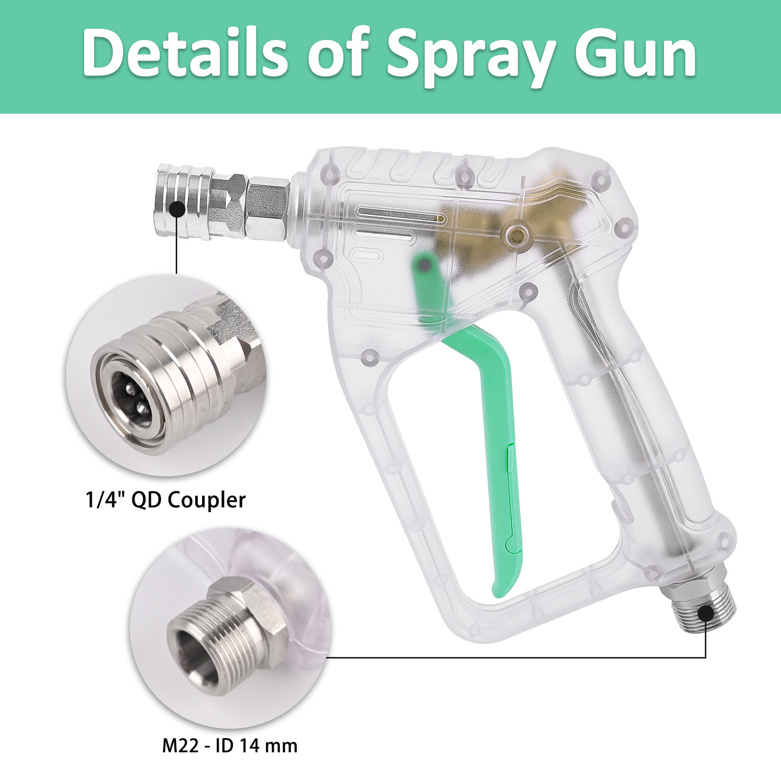 Pistol Semprot Air Bertekanan  - Pressure Washer Foam Gun ulasan dan harga