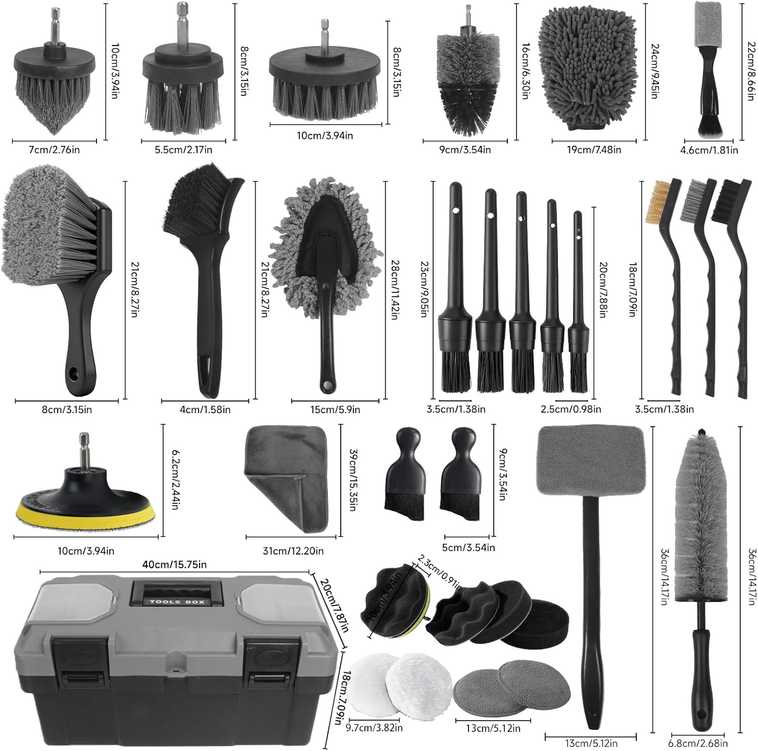 Perlengkapan Detailing Mobil,  - Interior Detailing Kit ulasan dan harga