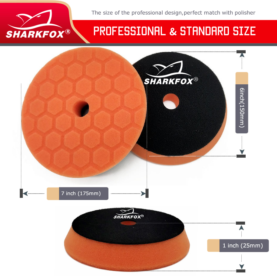Sharkfox bantalan penghalus wo - Polish Pad Set Buffer ulasan dan harga