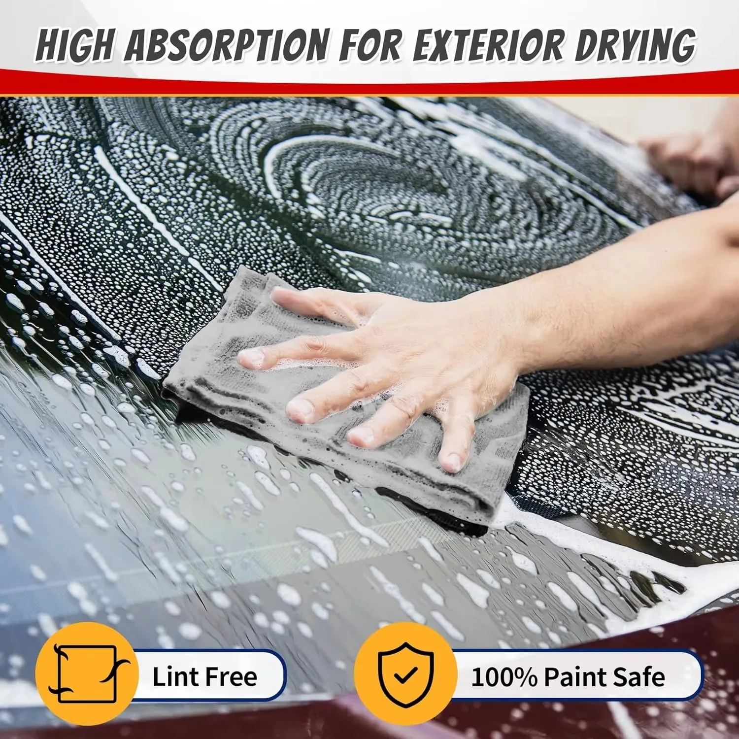Kain Pembersih Serat Mikro Teb - Microfiber Towel Detailing ulasan dan harga