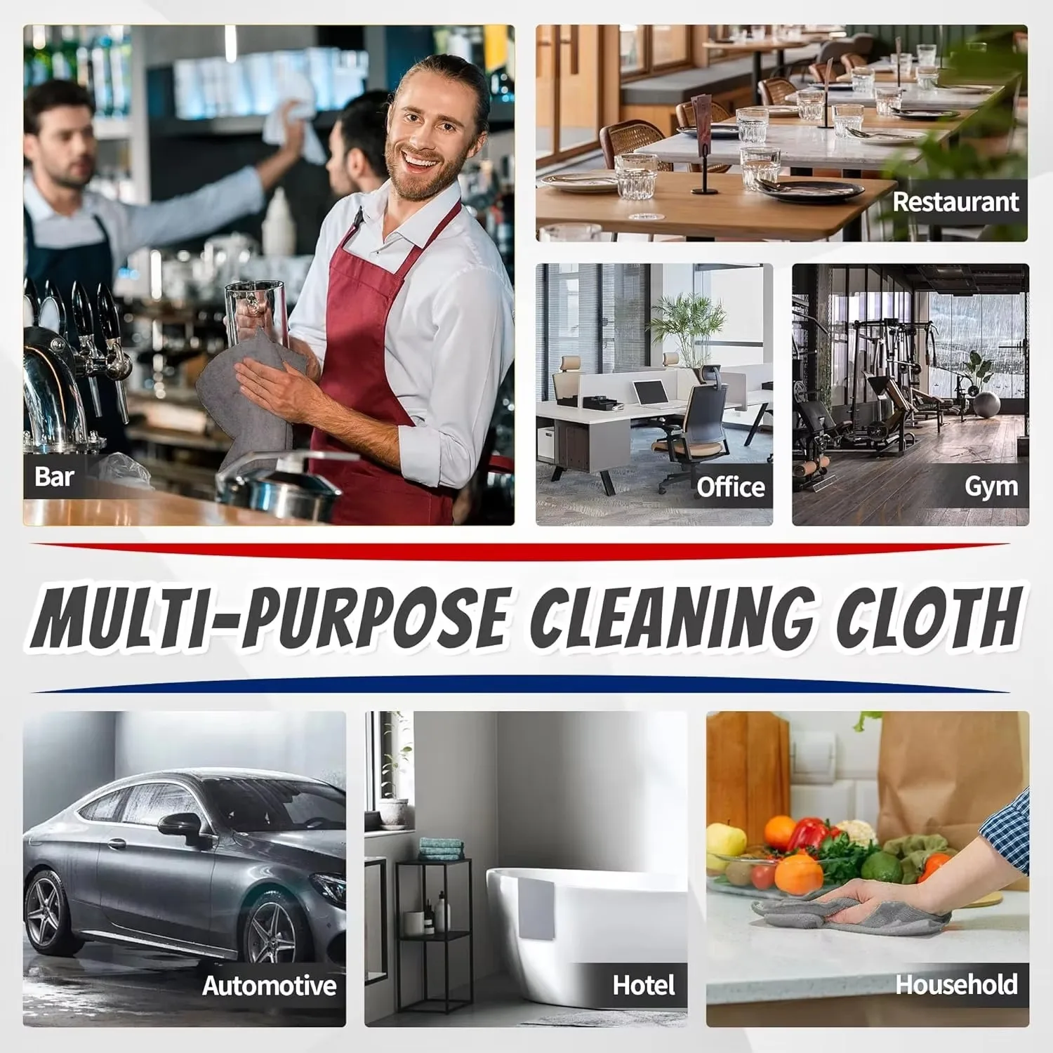 Kain Pembersih Serat Mikro Teb - Microfiber Towel Detailing ulasan dan harga