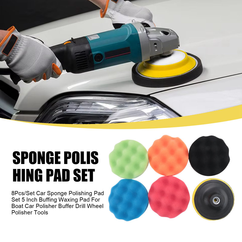 ABJA-8 Buah/Set Set Bantalan P - Polish Pad Set Buffer ulasan dan harga