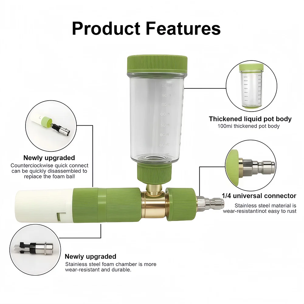 Botol Sabun Cuci Mobil Tekanan - Pressure Washer Foam Gun ulasan dan harga