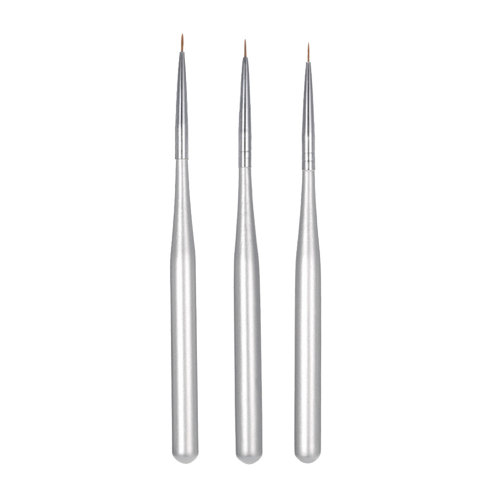 3 Buah Set Pena Liner Seni Kuk - Detailing Brush Set ulasan dan harga
