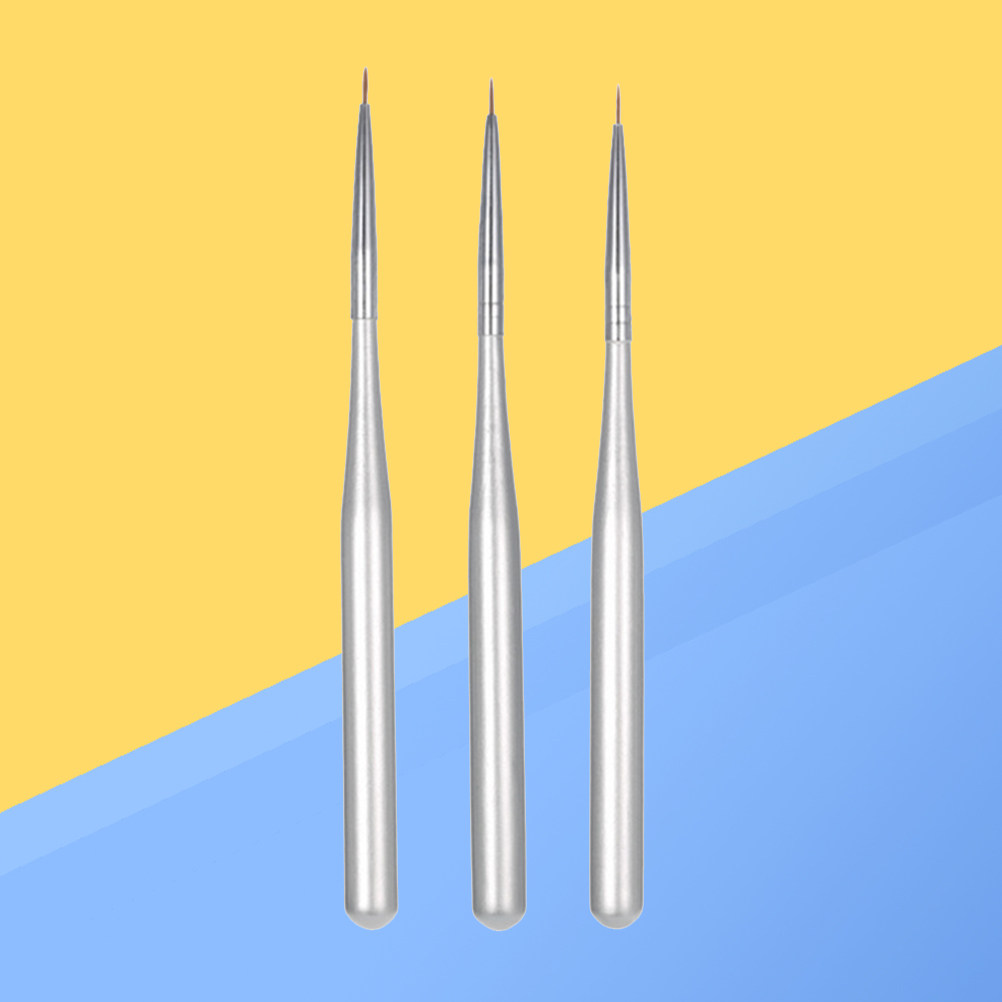 3 Buah Set Pena Liner Seni Kuk - Detailing Brush Set ulasan dan harga