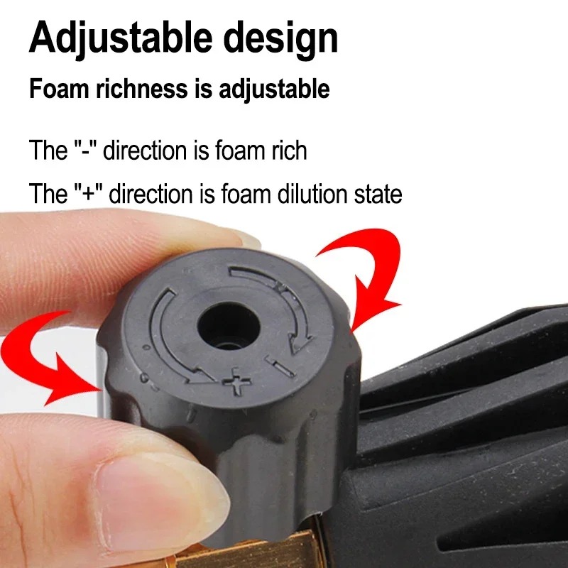 Kit Pistol Semprot Busa & Mesi - Pressure Washer Foam Gun ulasan dan harga