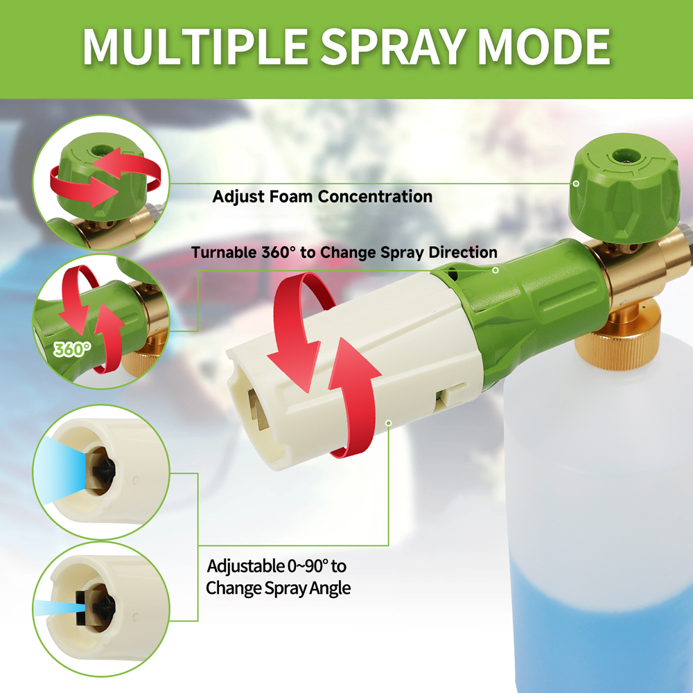 Pistol Busa Aluminium Lance Bu - Pressure Washer Foam Gun ulasan dan harga