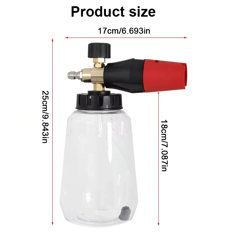 Meriam Busa PA Tekanan Tinggi  - Pressure Washer Foam Gun ulasan dan harga