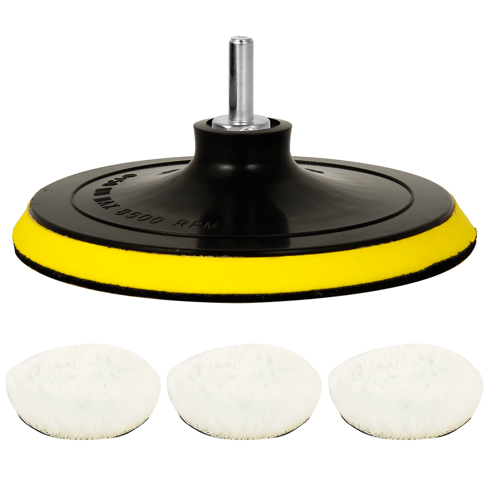 5pcs Set Bantalan Poles Mobil  - Polish Pad Set Buffer ulasan dan harga