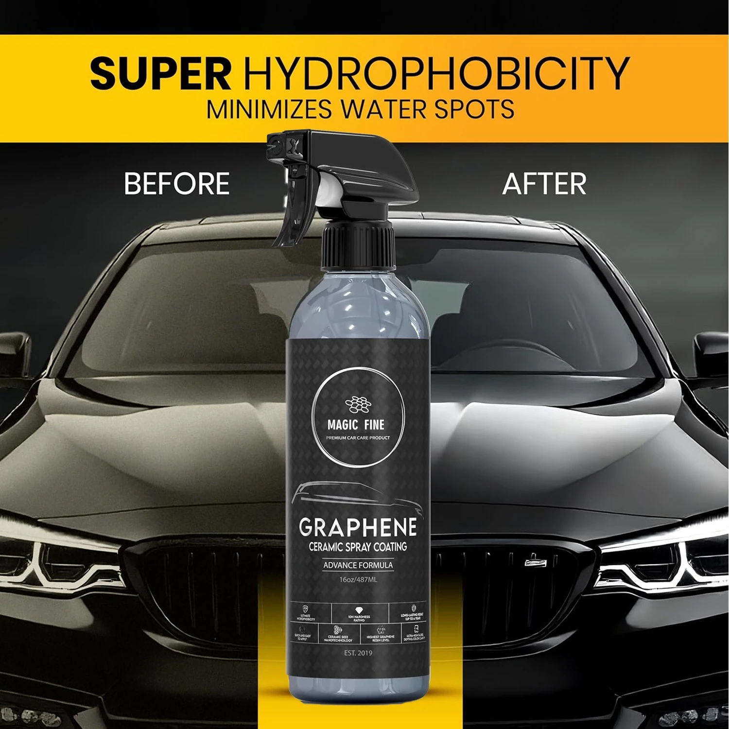 Lapisan Semprot Keramik Grafen - Car Wax Ceramic Coating ulasan dan harga