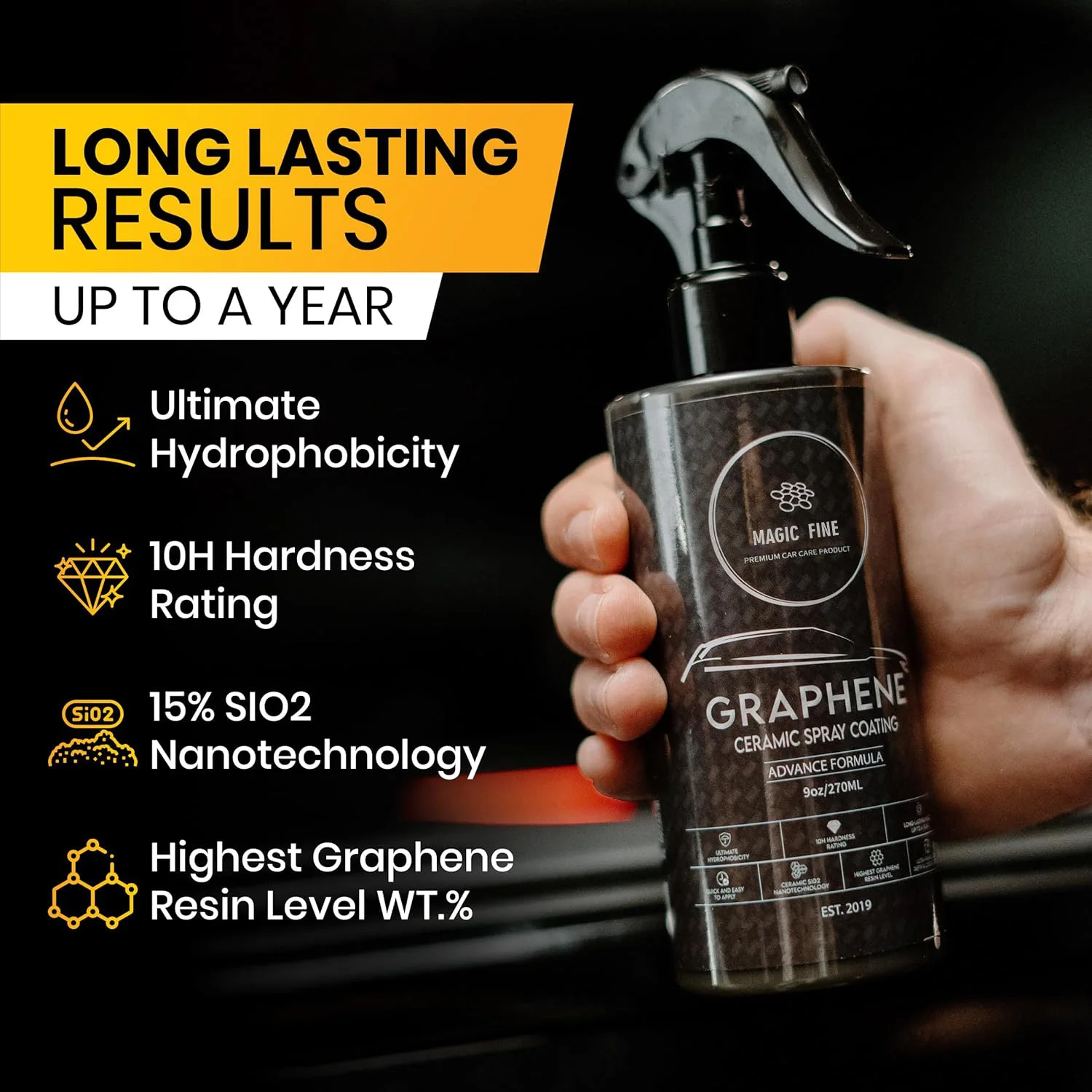 Lapisan Semprot Keramik Grafen - Car Wax Ceramic Coating ulasan dan harga