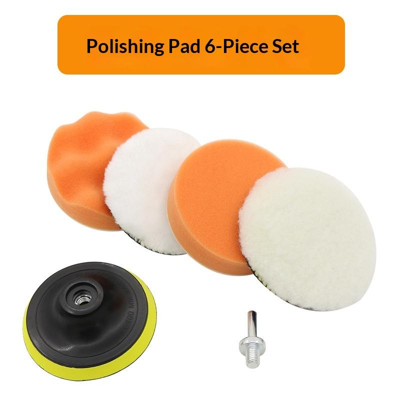 6Pcs Set Bantalan Busa Pemoles - Polish Pad Set Buffer ulasan dan harga