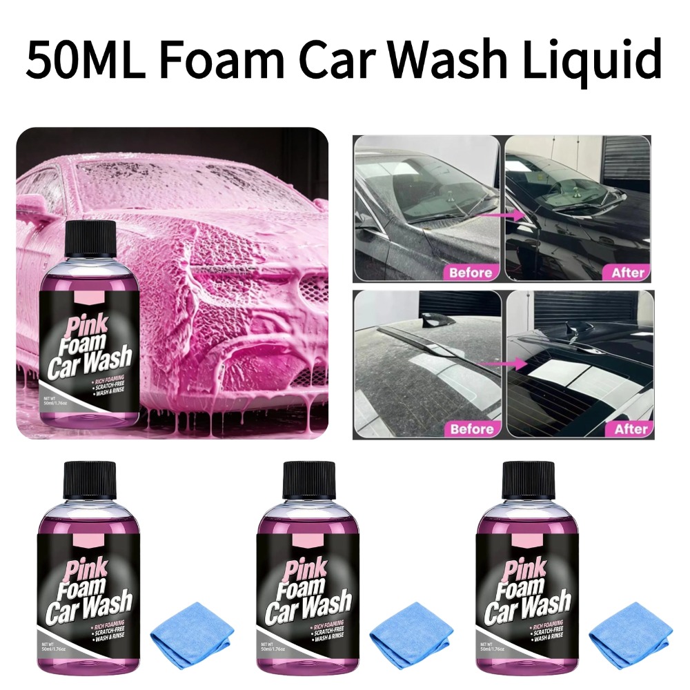 50Ml Busa Cuci Mobil Cairan Sa - Microfiber Towel Detailing ulasan dan harga