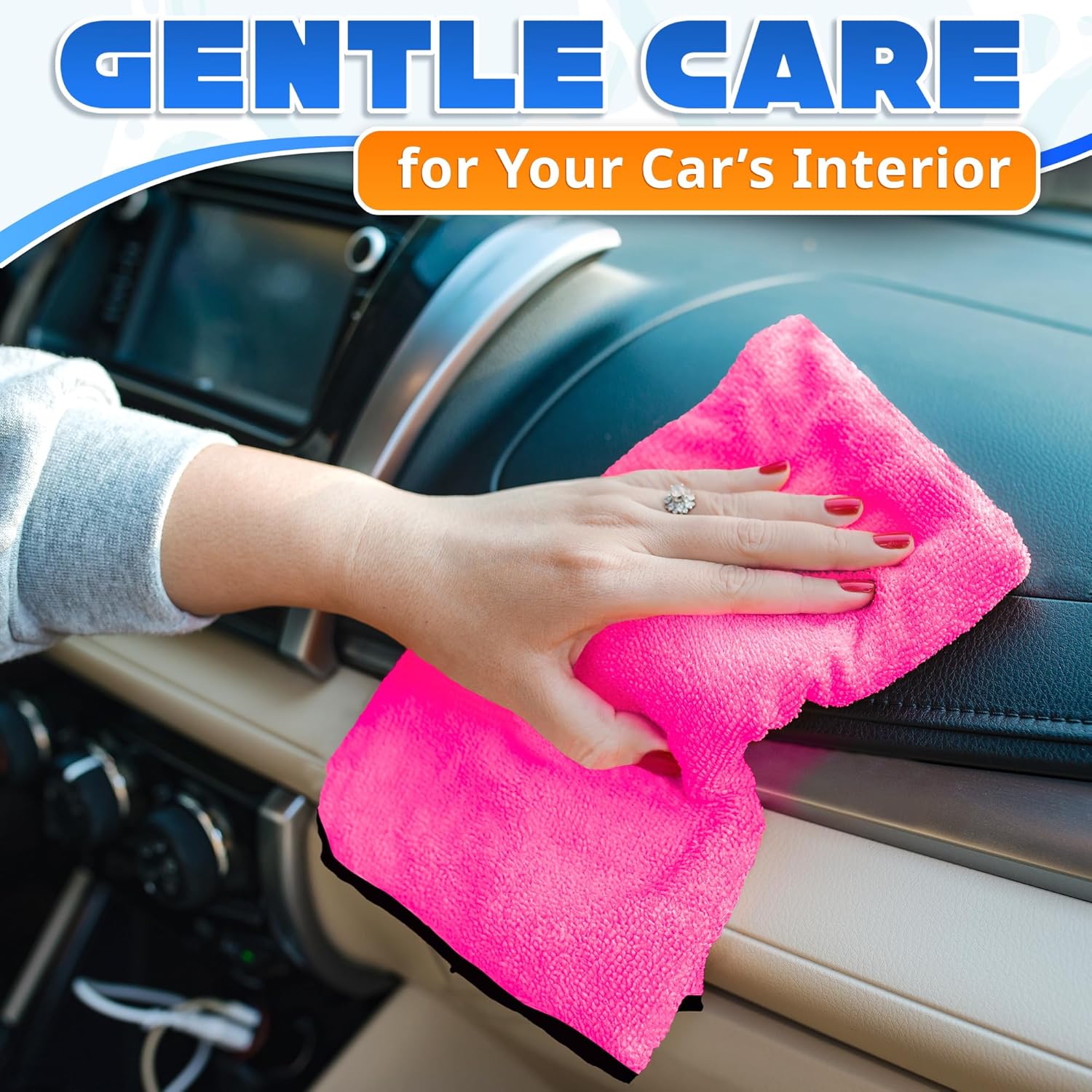 Kain Lap Mobil Mikrofiber, Kai - Microfiber Towel Detailing ulasan dan harga