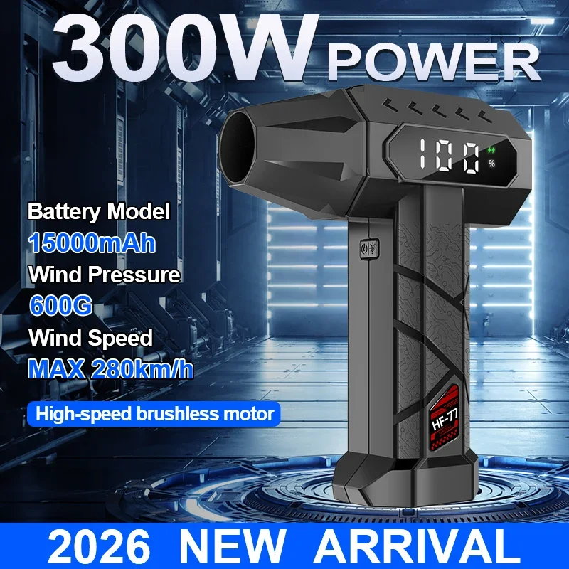 Kipas Turbo Jet 15000mAh 5 Kec - Dryer Car Blower ulasan dan harga