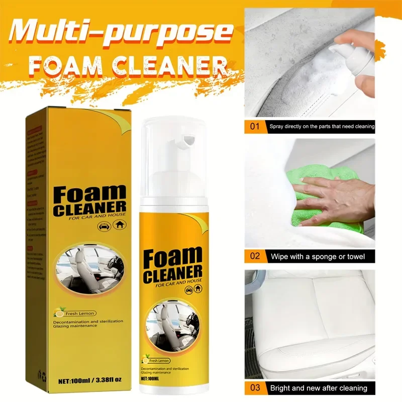 Pembersih busa multifungsi unt - Leather Cleaner Interior ulasan dan harga