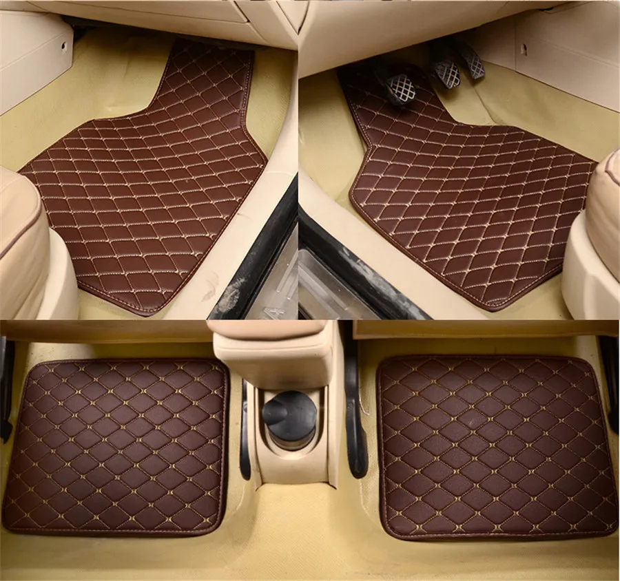4pcs Set Karpet Mobil Kulit PU - Leather Cleaner Interior ulasan dan harga