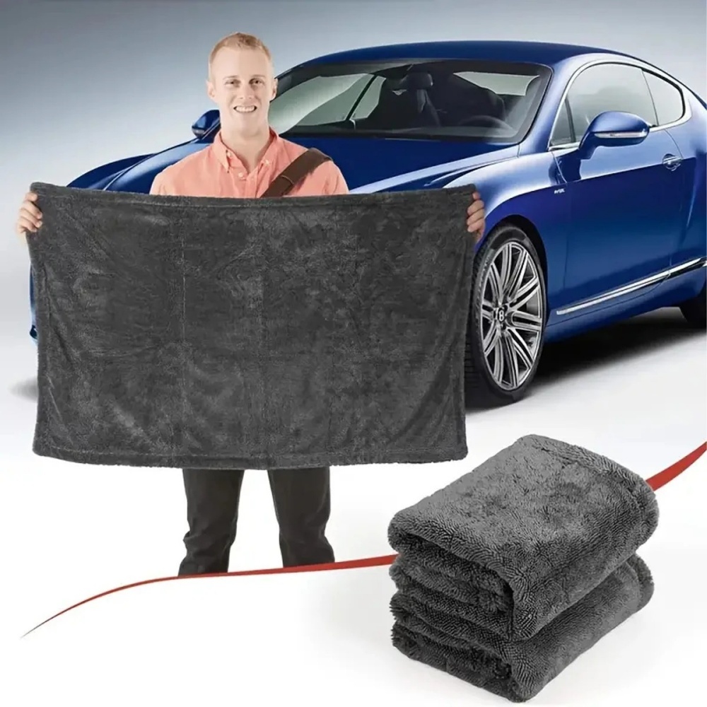 Handuk Mikrofiber Mobil Abu-ab - Microfiber Towel Detailing ulasan dan harga