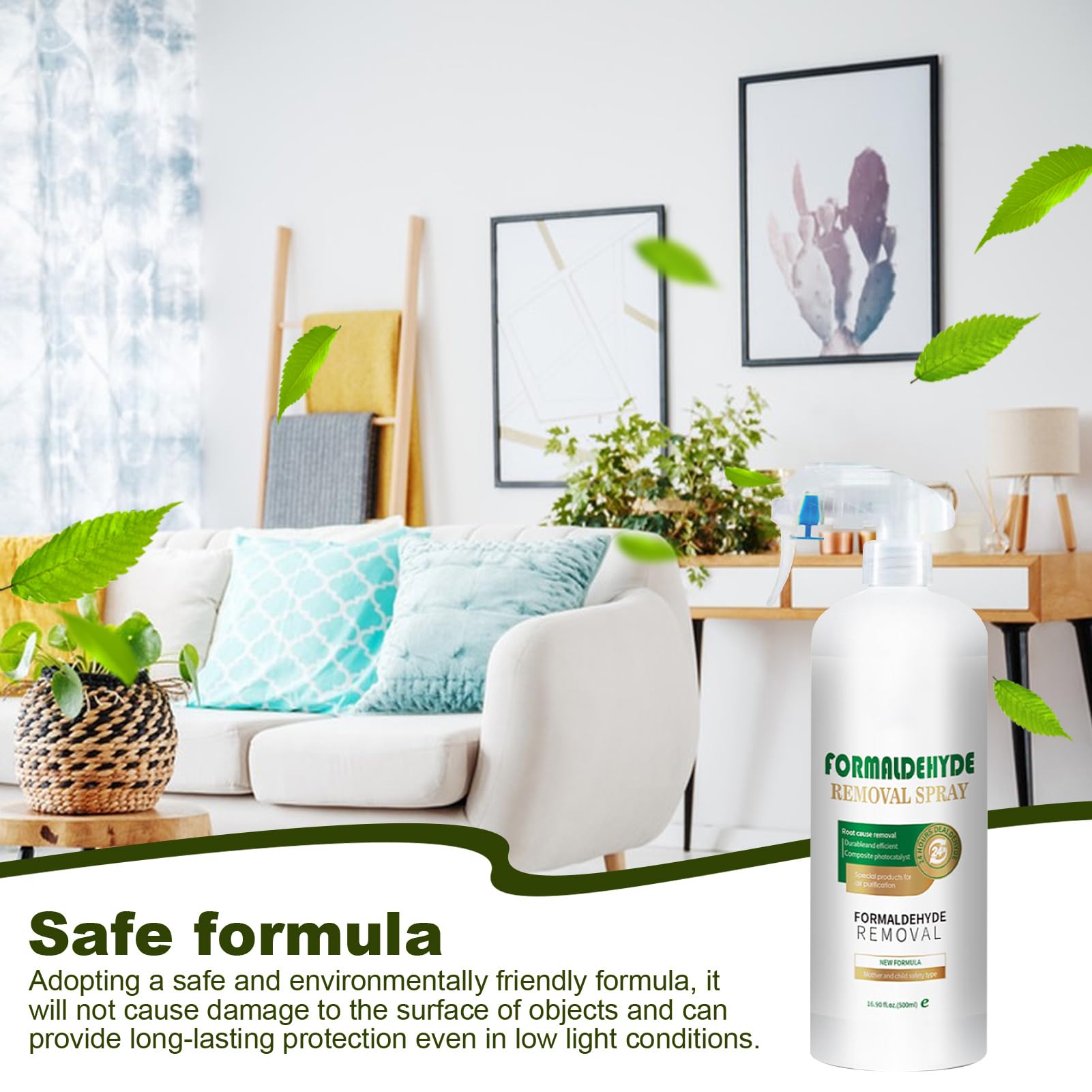 Semprotan Formaldehida 500Ml E - Odor Eliminator Car ulasan dan harga
