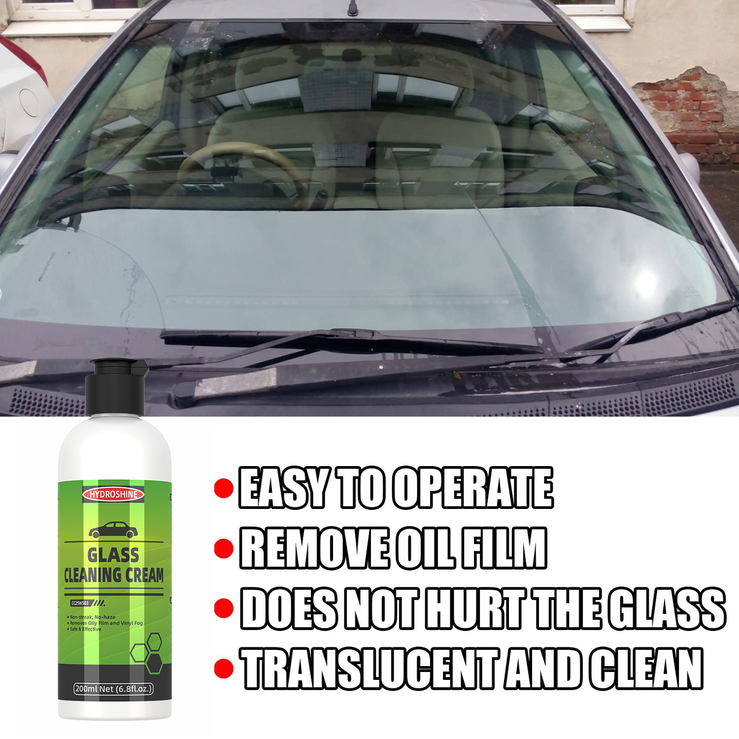 Krim Penghilang Lapisan Minyak - Glass Cleaner Streak ulasan dan harga