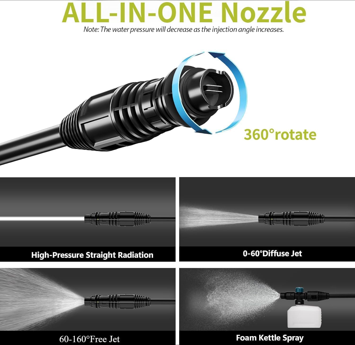 Mesin Cuci Tekanan Listrik 400 - Pressure Washer Foam Gun ulasan dan harga