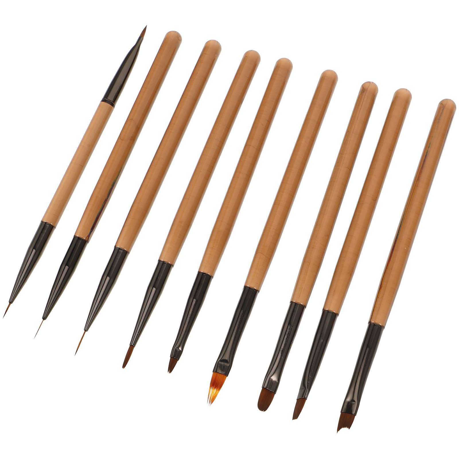 1Set Set Kuas Seni Kuku Multif - Detailing Brush Set ulasan dan harga