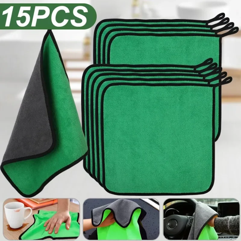 5/15 Buah Handuk Pembersih Ser - Microfiber Towel Detailing ulasan dan harga
