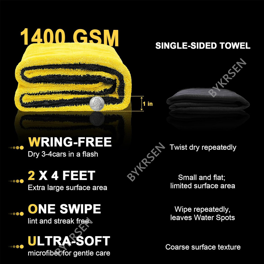 Handuk Cuci Mobil Mikrofiber U - Microfiber Towel Detailing ulasan dan harga
